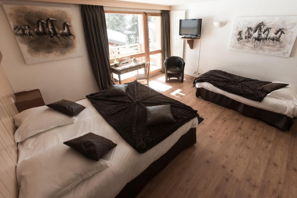 Hotel De La Vanoise Пралоньян-ла-Вануаз Номер фото